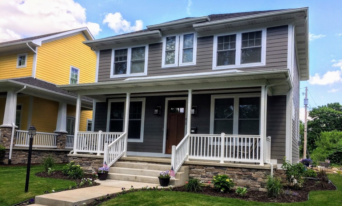 Newly built South Bend weekend rental in historical location